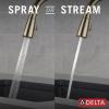 imageDelta Essa Touchless Kitchen Faucet with Touch Technology Brushed Nickel Kitchen Sink Faucet with Pull Down Sprayer Single Hole Arctic Stainless 9113TLARDSTChampagne Bronze