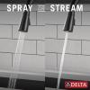 imageDelta Essa Touchless Kitchen Faucet with Touch Technology Brushed Nickel Kitchen Sink Faucet with Pull Down Sprayer Single Hole Arctic Stainless 9113TLARDSTMatte Black