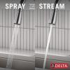 imageDelta Essa Touchless Kitchen Faucet with Touch Technology Brushed Nickel Kitchen Sink Faucet with Pull Down Sprayer Single Hole Arctic Stainless 9113TLARDSTArctic Stainless