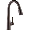imageDelta Essa Touchless Kitchen Faucet with Touch Technology Brushed Nickel Kitchen Sink Faucet with Pull Down Sprayer Single Hole Arctic Stainless 9113TLARDSTVenetian Bronze
