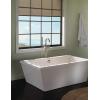 imageDelta Faucet Trinsic FloorMount Freestanding Tub Filler with Hand Held Shower Champagne Bronze T4759CZFL Valve Not IncludedStainless