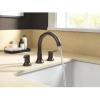 imageDelta Faucet Trinsic Roman Tub Trim  T2759BL  Modern Bathroom Tub Faucet Set  Includes Tub Faucet ampamp Handles  Matte Black Valve Sold SeparatelyChampagne Bronze