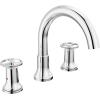 imageDelta Faucet Trinsic Roman Tub Trim  T2759BL  Modern Bathroom Tub Faucet Set  Includes Tub Faucet ampamp Handles  Matte Black Valve Sold SeparatelyChrome