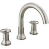 imageDelta Faucet Trinsic Roman Tub Trim  T2759BL  Modern Bathroom Tub Faucet Set  Includes Tub Faucet ampamp Handles  Matte Black Valve Sold SeparatelyStainless