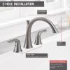 imageDelta T2738CZ Lahara Two Handle Roman Tub Faucet Trim Champagne BronzeStainless