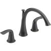 imageDelta T2738CZ Lahara Two Handle Roman Tub Faucet Trim Champagne BronzeVenetian Bronze