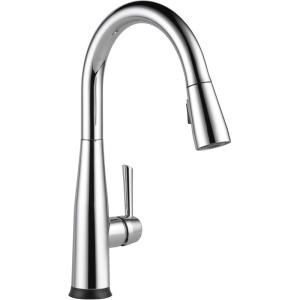 imageDelta Essa Touchless Kitchen Faucet with Touch Technology Brushed Nickel Kitchen Sink Faucet with Pull Down Sprayer Single Hole Arctic Stainless 9113TLARDSTChrome