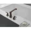 imageDelta Faucet Ashlyn 2Handle Widespread Roman Tub Faucet  Brushed Nickel  Stainless T2764SS Valve Not IncludedChrome