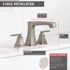 imageDelta Faucet Ashlyn 2Handle Widespread Roman Tub Faucet  Brushed Nickel  Stainless T2764SS Valve Not IncludedStainless