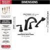 imageDelta Faucet T4732RB Woodhurst Roman Tub with Handshower Trim Venetian Bronze Valve sold separatelyVenetian Bronze