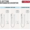 imageDELTA FAUCET T24859SS Stainless Trinsic Contemporary Monitor 14 Series Valve Trim with 3Setting Integrated DiverterVenetian Bronze