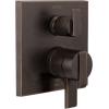 imageDelta Faucet Ara 17 Series 6Setting Integrated Diverter Valve Trim Kit Black Diverter Valve Trim Kit Shower Trim Kit Matte Black T27967BL Valve Not IncludedVenetian Bronze