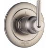 imageDelta Faucet Trinsic 3Setting Shower Handle Diverter Trim Kit Diverter Valve Trim Kit Gold 3 Way Shower Diverter Delta Diverter Trim Champagne Bronze T11859CZ Valve Not IncludedStainless