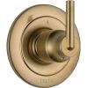imageDelta Faucet Trinsic 3Setting Shower Handle Diverter Trim Kit Diverter Valve Trim Kit Gold 3 Way Shower Diverter Delta Diverter Trim Champagne Bronze T11859CZ Valve Not IncludedChampagne Bronze