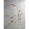 imageDelta Faucet Trinsic 3Setting Shower Handle Diverter Trim Kit Diverter Valve Trim Kit Gold 3 Way Shower Diverter Delta Diverter Trim Champagne Bronze T11859CZ Valve Not IncludedChampagne Bronze