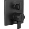 imageDelta Faucet Ara 17 Series 6Setting Integrated Diverter Valve Trim Kit Black Diverter Valve Trim Kit Shower Trim Kit Matte Black T27967BL Valve Not IncludedMatte Black