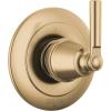 imageDelta Faucet Saylor Brushed Nickel 3Setting Shower Handle Diverter Trim Kit Diverter Valve Trim Kit Shower Diverter Kit Stainless T11835SS Valve Not IncludedChampagne Bronze