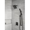 imageDELTA FAUCET T24867SS Stainless Ara Angular Modern Monitor 14 Series Valve Trim with 3Setting Integrated DiverterMatte Black