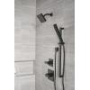 imageDelta Faucet Ara 3Setting Shower Handle Diverter Trim Kit Diverter Valve Trim Kit Black 3 Way Shower Diverter Delta Diverter Trim Matte Black T11867BL Valve Not IncludedMatte Black