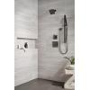 imageDelta Faucet Ara 3Setting Shower Handle Diverter Trim Kit Diverter Valve Trim Kit Black 3 Way Shower Diverter Delta Diverter Trim Matte Black T11867BL Valve Not IncludedMatte Black