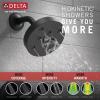 imageDelta Trinsic 6Setting Shower System  Matte Black Shower Head Handheld Body Sprays Handle Diverter and Valve Kit