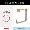 imageDelta 77746SS Vero Towel Ring 500 x 900 x 1000 inches StainlessChampagne Bronze