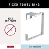 imageDelta 77746SS Vero Towel Ring 500 x 900 x 1000 inches StainlessChrome