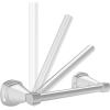 imageDelta Faucet 77655CZ Stryke Double Post Pivoting Toilet Paper Holder Champagne BronzeChrome