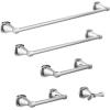 imageDelta Faucet 77655CZ Stryke Double Post Pivoting Toilet Paper Holder Champagne BronzeChrome