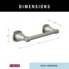 imageDelta Faucet 77655CZ Stryke Double Post Pivoting Toilet Paper Holder Champagne BronzeStainless