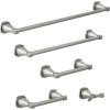 imageDelta Faucet 77655CZ Stryke Double Post Pivoting Toilet Paper Holder Champagne BronzeStainless