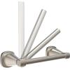 imageDelta Faucet 77655CZ Stryke Double Post Pivoting Toilet Paper Holder Champagne BronzeStainless