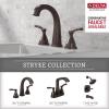 imageDelta Faucet 77655CZ Stryke Double Post Pivoting Toilet Paper Holder Champagne BronzeVenetian Bronze