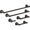 imageDelta Faucet 77655CZ Stryke Double Post Pivoting Toilet Paper Holder Champagne BronzeVenetian Bronze