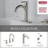 imageDelta Nicoli 1Pack Toilet Paper Holder Polished Chrome Tissue Roll Holder for Bathroom Organization and Storage Pivoting Toilet Tissue Holder Wall Bathroom Accessories NIC50PCSpotshield Brushed Nickel