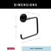 imageDelta Trinsic 1Pack Hand Towel Holder Brilliance Stainless Steel Towel Racks for Bathroom Wall Square Towel Ring Holder for Bath Towel Hanger for Kitchen Bathroom Accessories 759460SSVenetian Bronze