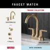 imageDelta Trinsic 1Pack Hand Towel Holder Brilliance Stainless Steel Towel Racks for Bathroom Wall Square Towel Ring Holder for Bath Towel Hanger for Kitchen Bathroom Accessories 759460SSChampagne Bronze