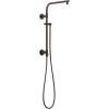 imageDelta Faucet Emerge Matte Black Shower Column Including Rain Shower Head Handheld Shower Shower Handle and Shower Valve Shower System Rainfall Shower Head Matte Black 58810BL Valve IncludedVenetian Bronze