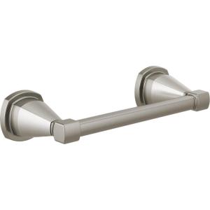 imageDelta Faucet 77655CZ Stryke Double Post Pivoting Toilet Paper Holder Champagne BronzeStainless