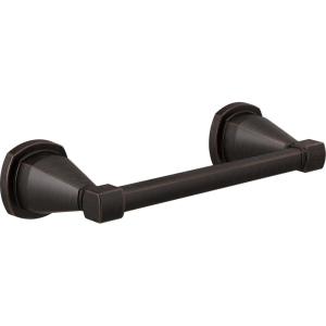 imageDelta Faucet 77655CZ Stryke Double Post Pivoting Toilet Paper Holder Champagne BronzeVenetian Bronze