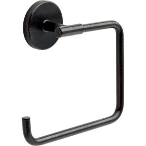 imageDelta Trinsic 1Pack Hand Towel Holder Brilliance Stainless Steel Towel Racks for Bathroom Wall Square Towel Ring Holder for Bath Towel Hanger for Kitchen Bathroom Accessories 759460SSVenetian Bronze