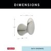 imageDELTA 73835SS Lahara Towel Robe Hook Brilliance Stainless SteelBrilliance Stainless Steel