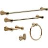 imageDELTA 73835SS Lahara Towel Robe Hook Brilliance Stainless SteelChampagne Bronze