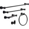 imageDELTA 73835SS Lahara Towel Robe Hook Brilliance Stainless SteelVenetian Bronze