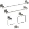 imageDELTA Ara Single Post Toilet Paper Holder Polished Chrome Bathroom Accessories 77550 35 x 625 x 35 InchesBrilliance Stainless Steel