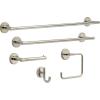 imageDelta 75918SS Trinsic 18 in Wall Mount Towel Bar Bath Hardware Accessory in Stainless SteelStainless