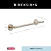 imageDelta 75918SS Trinsic 18 in Wall Mount Towel Bar Bath Hardware Accessory in Stainless SteelStainless
