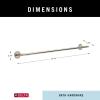 imageDelta 75918SS Trinsic 18 in Wall Mount Towel Bar Bath Hardware Accessory in Stainless SteelStainless