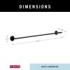 imageDelta 75918SS Trinsic 18 in Wall Mount Towel Bar Bath Hardware Accessory in Stainless SteelVenetian Bronze