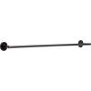 imageDelta 75918SS Trinsic 18 in Wall Mount Towel Bar Bath Hardware Accessory in Stainless SteelVenetian Bronze